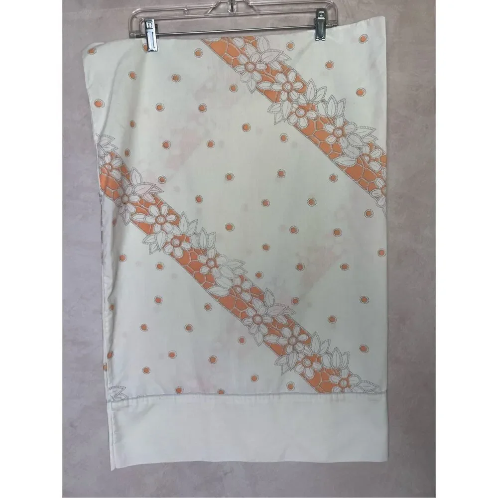 Vintage Floral Pillowcase